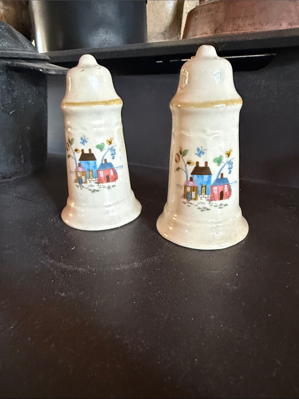 International Heartland Salt and Pepper Shakers